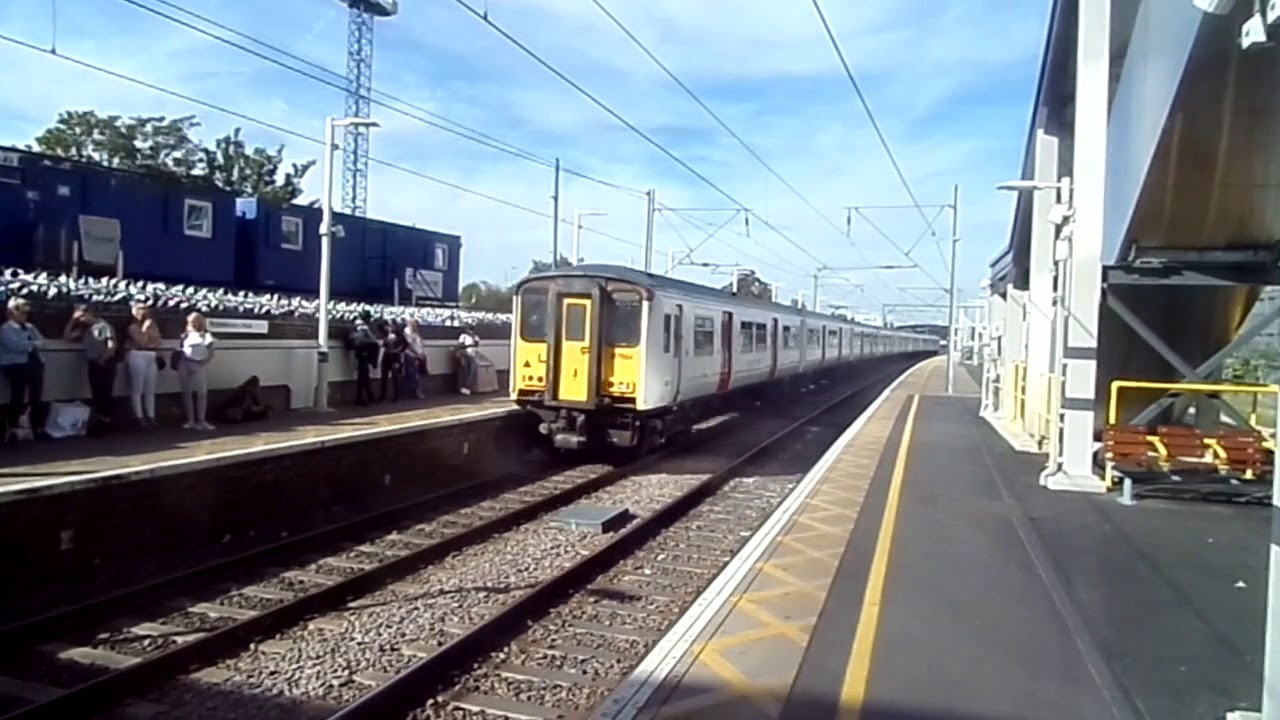 Trains at Tottenham Hale station 14/9/19 - YouTube