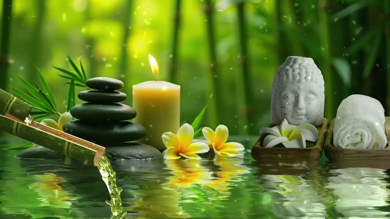 竹の音と水のせせらぎ 🎋 ピアノが紡ぐ極上の癒し – 深い睡眠と心の
