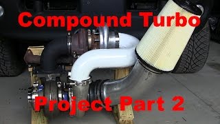 Cummins Compound Turbo Project Part 2  Piping Complete, How Compounds Work, Engine Bay Prep