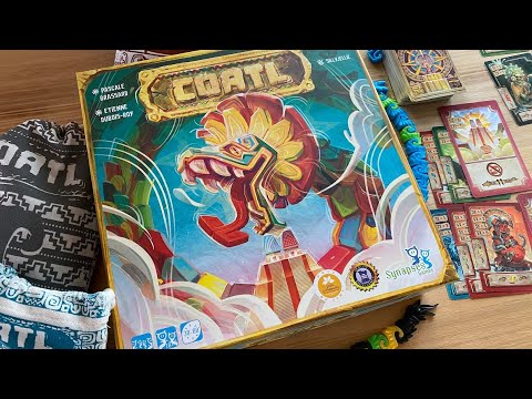 Coatl - Unboxing & Setup - Ghenos Games - Gioco da Tavolo