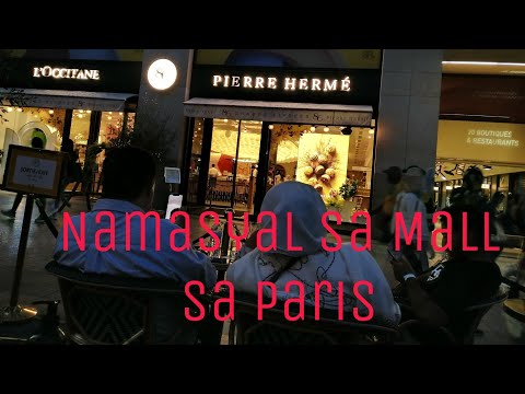 Namasyal sa mall sa paris