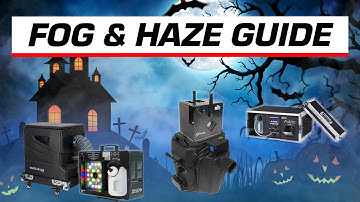 Fog, Haze, and Dry Ice Machines - Everything You Need to Know for the Halloween Season