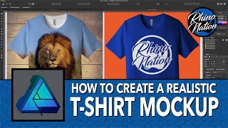 How To Create A T-Shirt Mockup in Affinity Designer screenshot 3