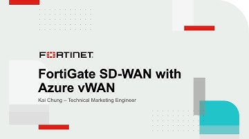 FortiGate Azure vWAN SD-WAN | FortiGate