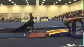 Hannah Clark Gymnastics || Level 8 || Yerchenko Pike Vault || 9.0!!