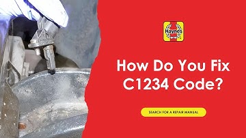 How Do You Fix C1234 Code?