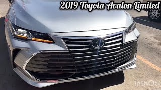 Detailed 2019 Toyota Avalon Intro Details