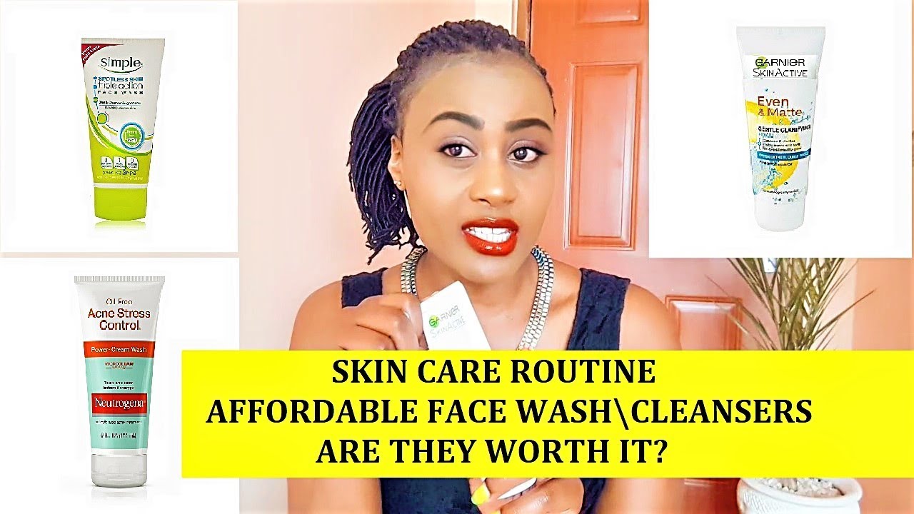 garnier even and matte cleanser