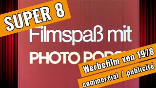 Retro Super 8 Werbefilm Filmspaß Mit Photo Porst Von 1978