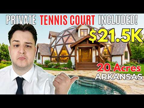 10 Dirt Cheap ARKANSAS Farmhouses With Huge Land (No HOA & No Rules!)