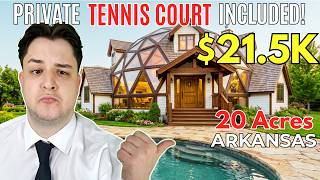 10 Dirt Cheap ARKANSAS Farmhouses With Huge Land (No HOA & No Rules!)