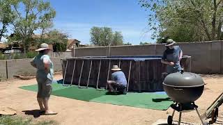 Setup Costco Best way pool