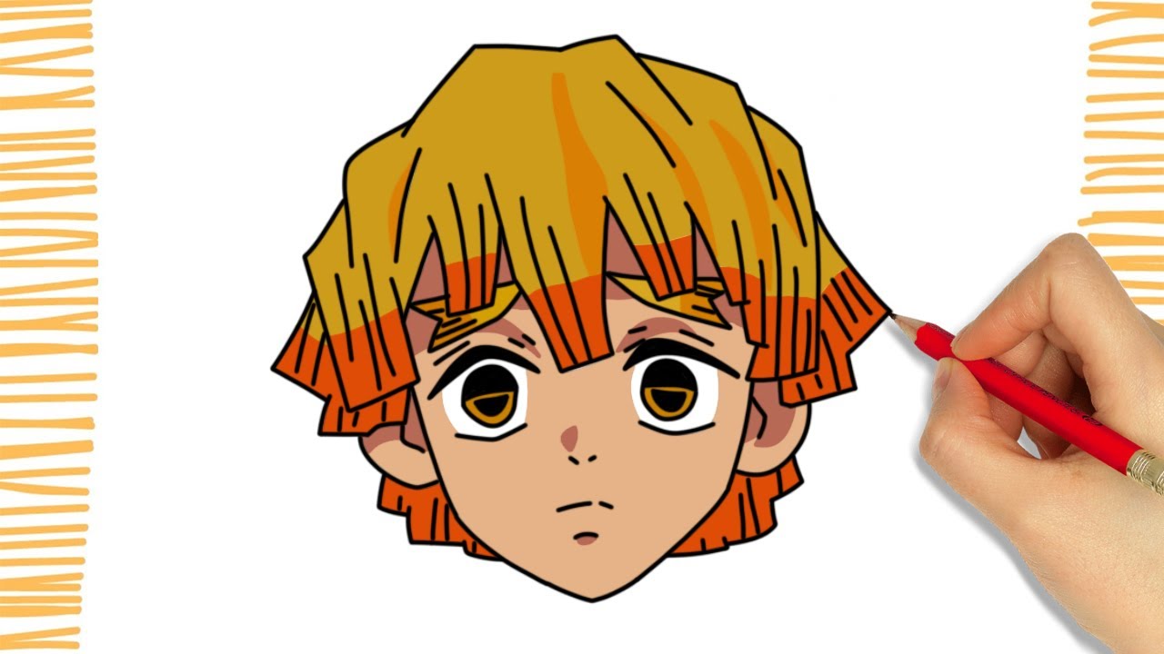 Как нарисовать агацума зеницу поэтапно