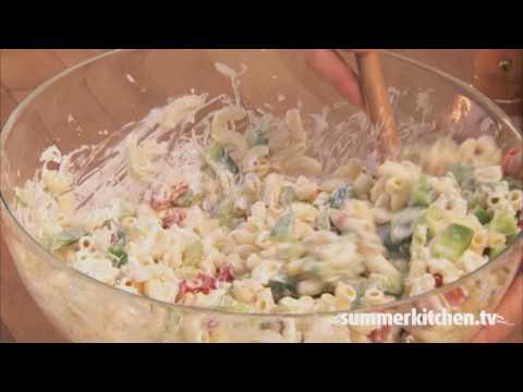 classic macaroni salad with relish