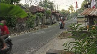 Mentahan Video Jalan Raya Kota, Perdesaan, Siang, San Sore Hari Liburan Bali