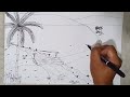 Easy landscape drawing for beginners howtodraw drawing art landscape