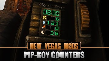 Pip-Boy Counters - Fallout New Vegas Mod