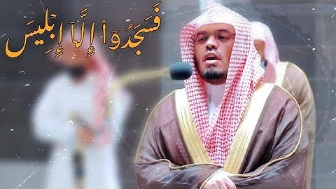 فسجدوا إلا إبليس | ‏تلاوة بخشوعٍ آسر يغيثُ الروح من رفاتِ الحياة د. ياسر الدوسري |Yasser Al-Dosury