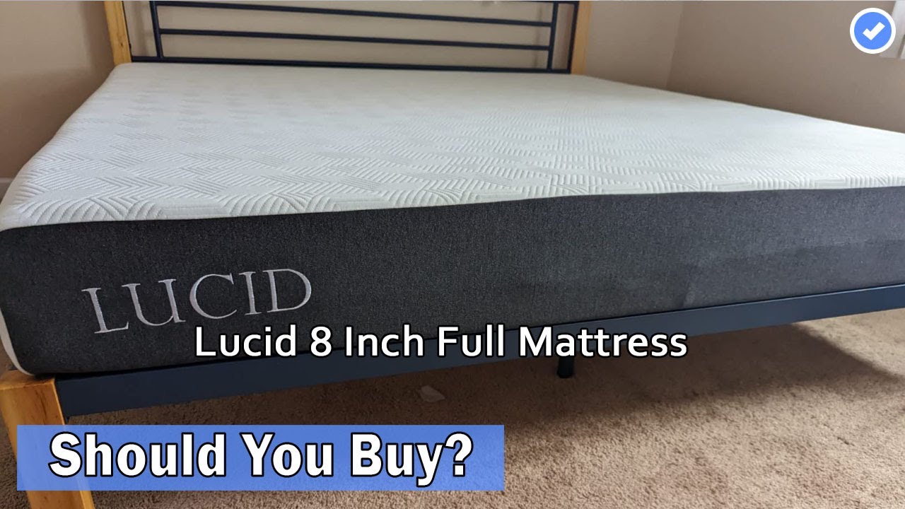 Lucid 8 Inch Full Mattress Review - Should You Buy?