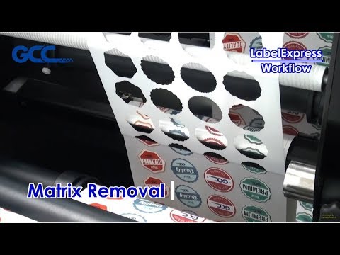 LabelExpress Laser Label Finisher - YouTube