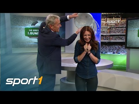 Icebucket-Challenge: Wontorra macht Daniela FuÃŸ nass!