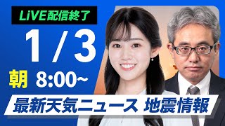ウェザーニュースの配信のサムネイル画像