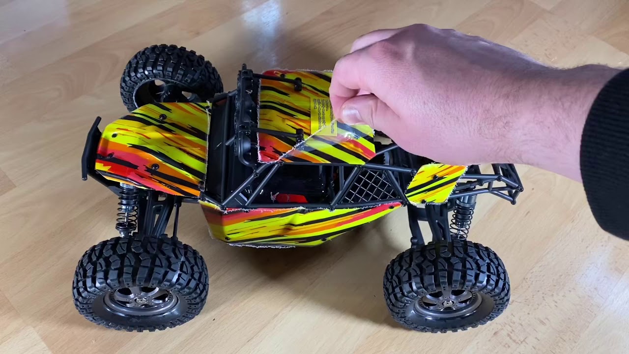 HAIBOXING Ferngesteuertes Auto RC Buggy 1/12 4WD Rennauto Protector 12815 unboxing und Anleitung