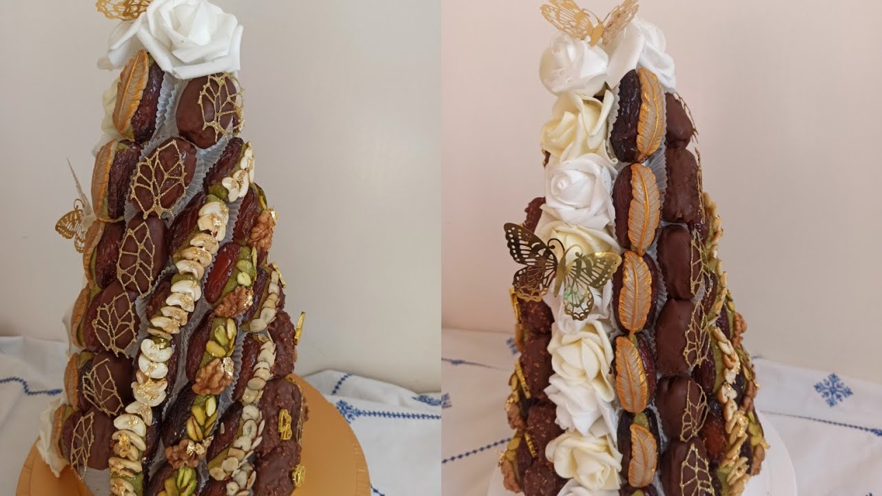 طلبية بيراميد(هرم)التمر بريسيج كايحمر الوجه طريقة سهلة مع جميع النصائح وثمن البيع