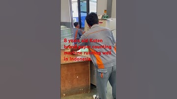 A3/A4 Sheet Paper Counting Machine Sold to Indonesia since 8 years ago.