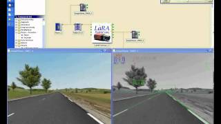 RTMAPs software integrated with SCANeR