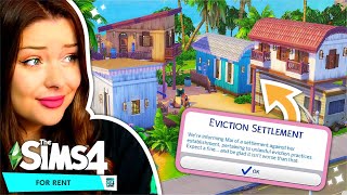 I Tried Running a TRAILER PARK in The Sims 4 For Rent???