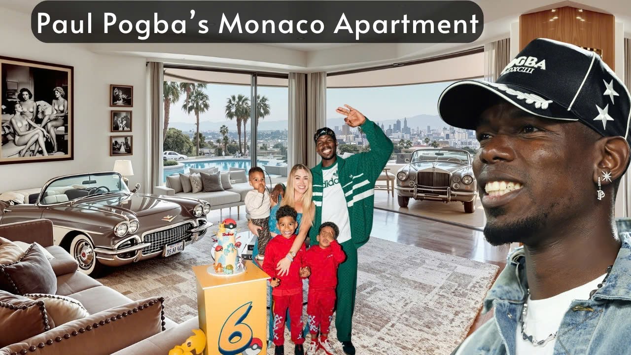 Paul Pogba’s Monaco Apartment Life – A Quiet Comeback Built on Family and Discipline.