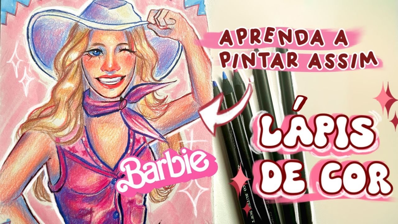 COMO PINTAR COM LÁPIS DE COR ✨