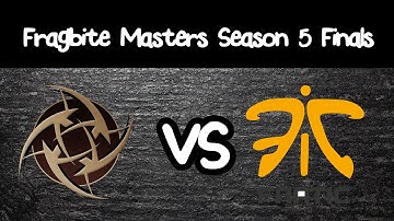 NiP vs Fnatic Fragbite Masters Season 5 Finals Map2