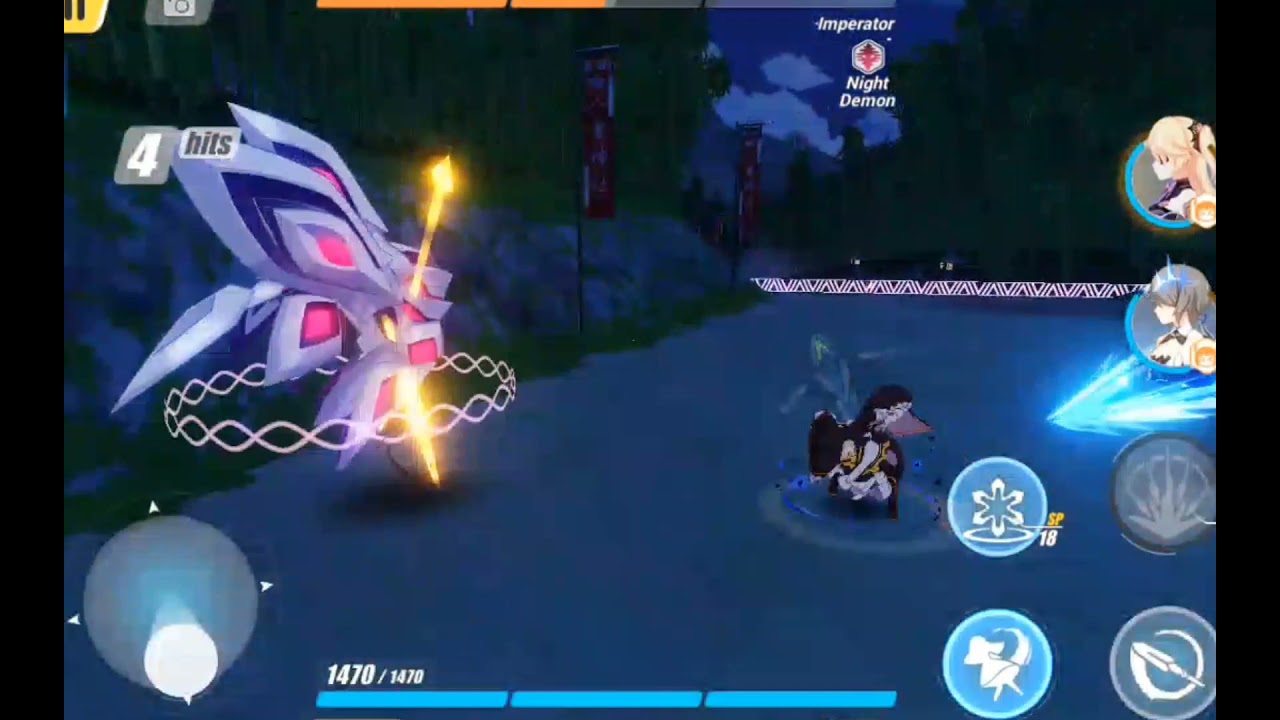 My Fight Scene In Honkai Impact 3 | Credit In Desc | My New Vark