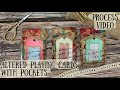 Process video - Altered playing cards with pockets
