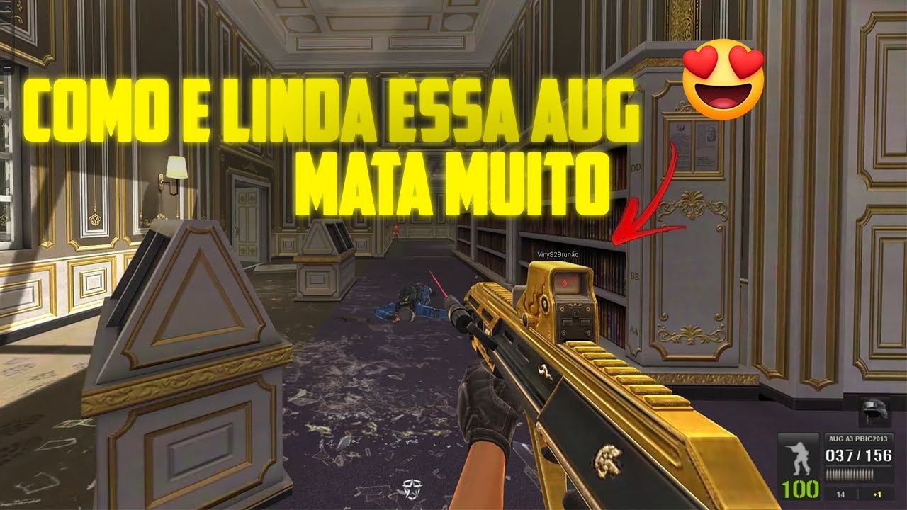 JOGANDO COM O @BASICO DO PB AUG RAIZ!!! [POINTBLANK] - YouTube