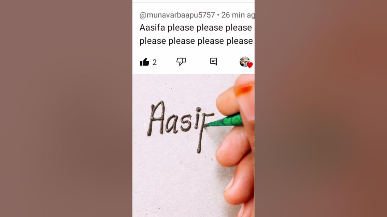 aasifa-name-ki-mehndi-design-youtube