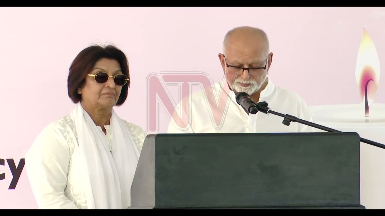 Family and friends bid farewell to Rajiv Ruparelia