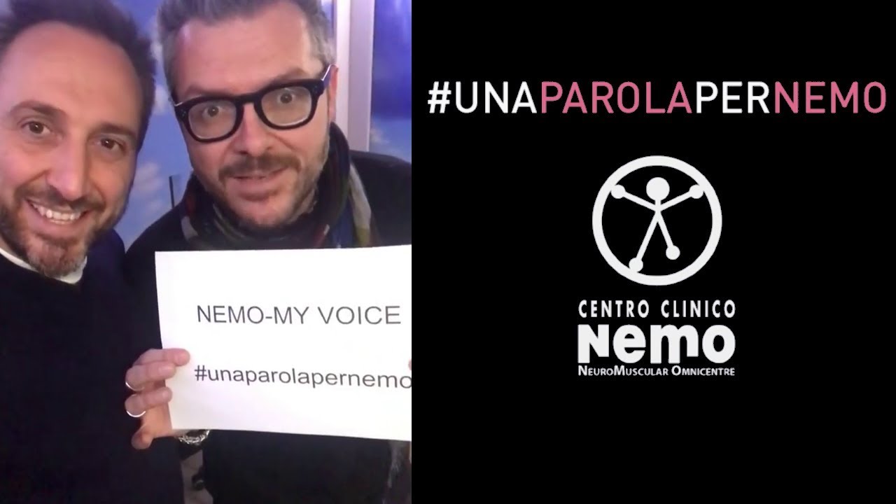 NeMO MY VOICE: ANDREA E MICHELE (RADIO DEEJAY) per #unaparolapernemo fundraising ideas for charity
