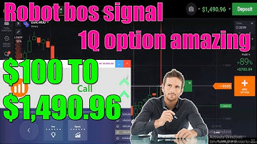 Winning Strategy in IQ Option Real Account $100 To $1,490 96 The Most Accurate Signals Robot 2018
