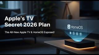Apple's TV Secret 2026 Plan: The All-New Apple TV &amp; HomeOS Exposed!