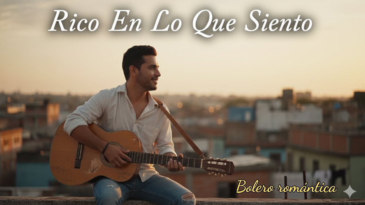 Cover Rico En Lo Que Siento - Bolero romantico letra oficial 2026 #musicalatina #bolero #romantico #amor