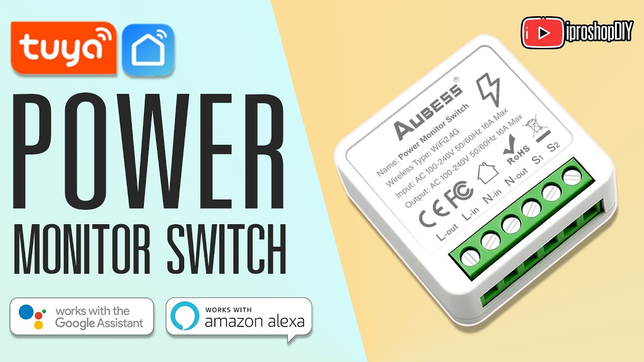 Tuya WiFi Power Monitor Switch ⚡ ร้อยกว่าบาทวัดค่าพลังงานได้ YouTube