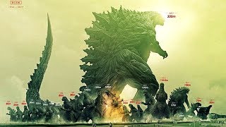 how big is godzilla earth?? godzilla size comparisons new anime godzilla earth size spoiler