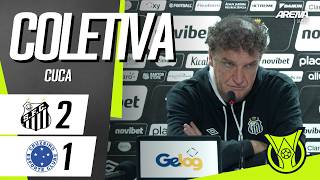 COLETIVA CUCA | AO VIVO | Santos x Cruzeiro - Brasileirão 2026