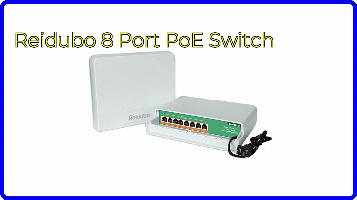 REVIEW (2025): Reidubo 8 Port PoE Switch. ESSENTIAL details.