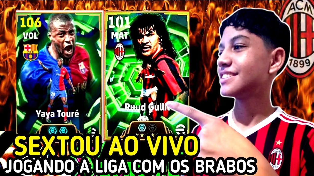 🎮💥eFootball 2026 Sextou Jogando Com Os Craques Ao Vivo!!