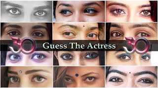 South Indian Buff Challenge: 30 South Indian Actresses | Guess The Actress From Their Eyes | screenshot 5