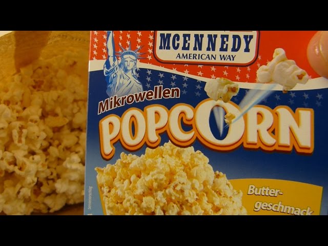 McEnnedy - Mikrowellen Popcorn Buttergeschmack - YouTube | USA, ab 01.02.